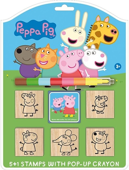 Jiri Models Razítka 5 1 s voskovou Prasátko Peppa