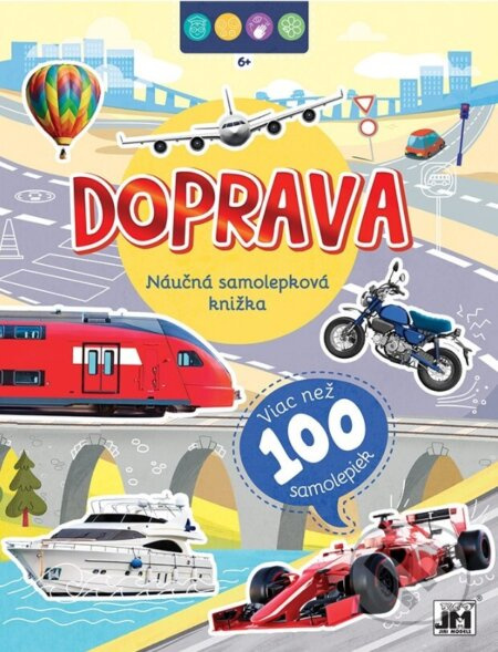 Samolepková knižka - Doprava - kniha z kategorie Samolepky