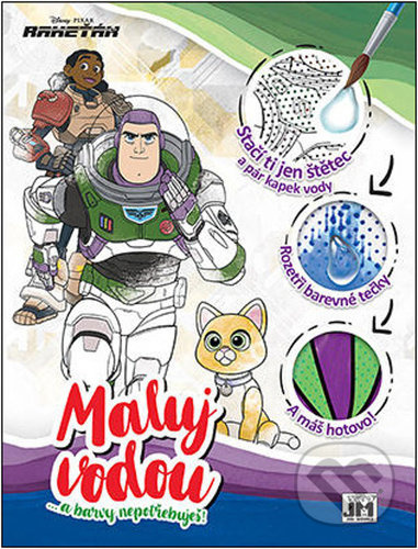 Rakeťák Maluj vodou