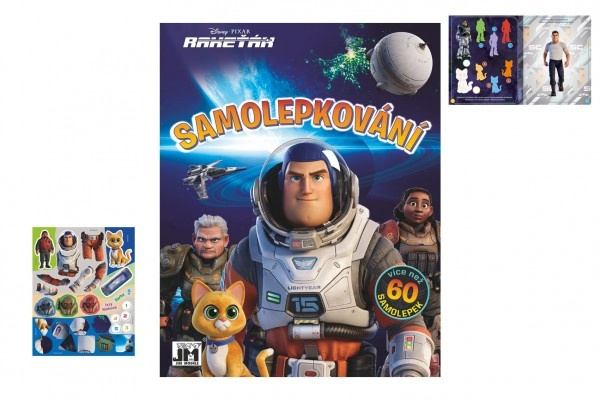 Samolepkování Rakeťák