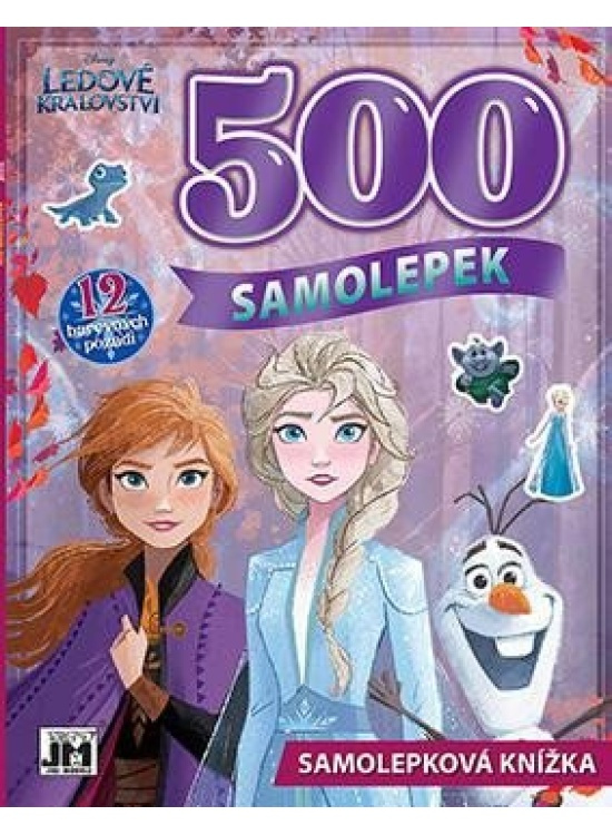 500 samolepek - Ledové království