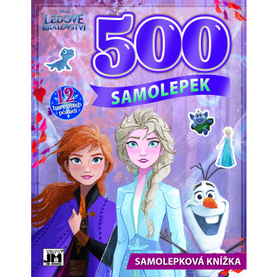 500 samolepek - Ledové království