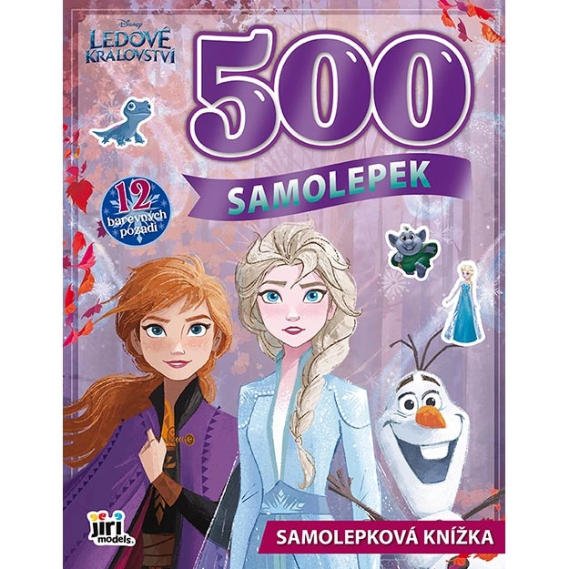 500 samolepek - Ledové království