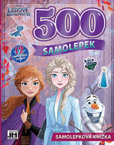 500 samolepek - Ledové království