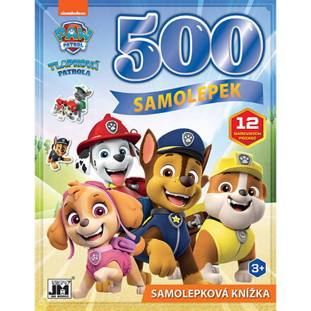 500 samolepek - Tlapková patrola