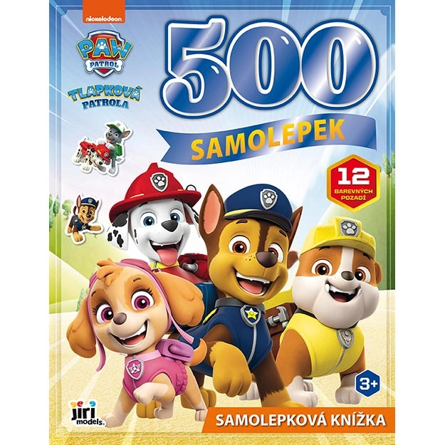500 samolepek - Tlapková patrola