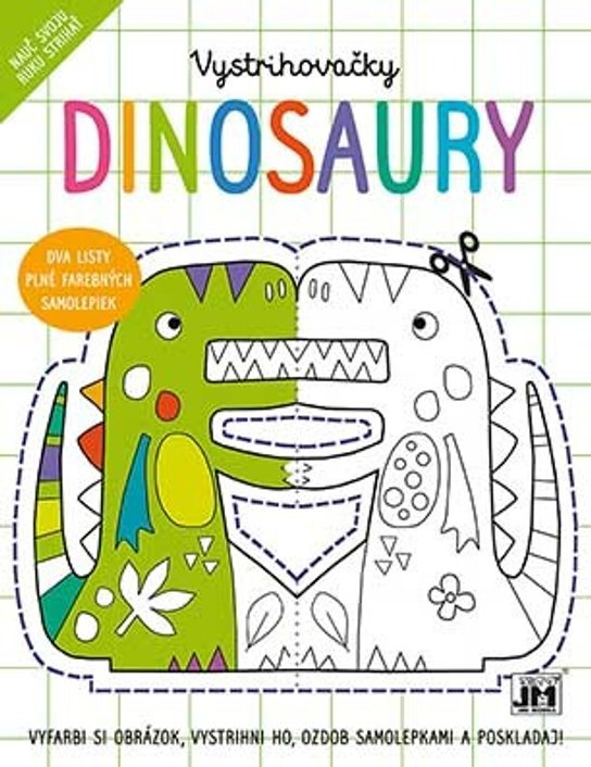 Vystrihovačky / Dinosaury