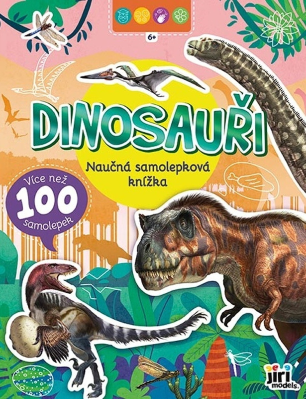 Naučná samolepková knížka - Dinosauři