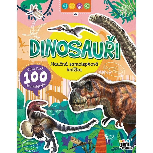 Naučná samolepková knížka - Dinosauři