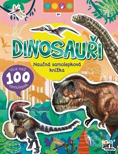 Naučná samolepková knížka - Dinosauři