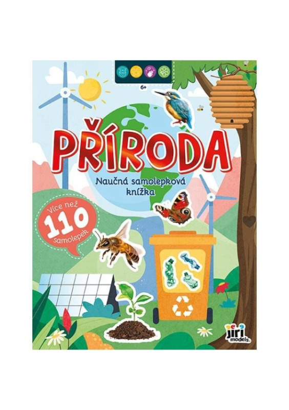 Naučná samolepková knížka - Příroda