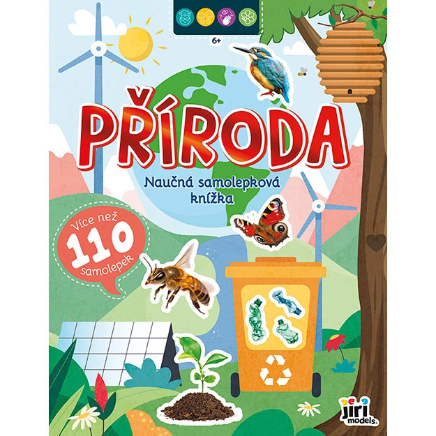 Naučná samolepková knížka - Příroda