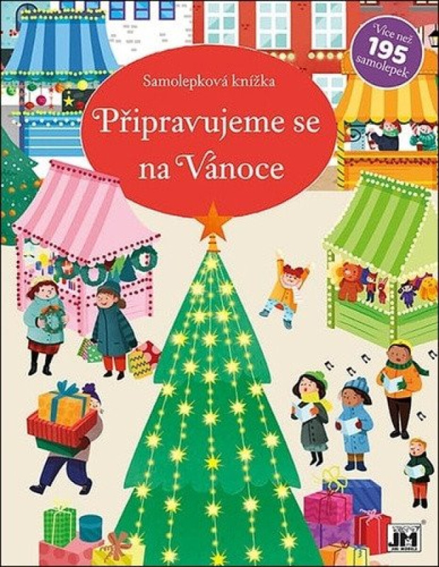 Velká samolepková knížka - Příprava na Vánoce