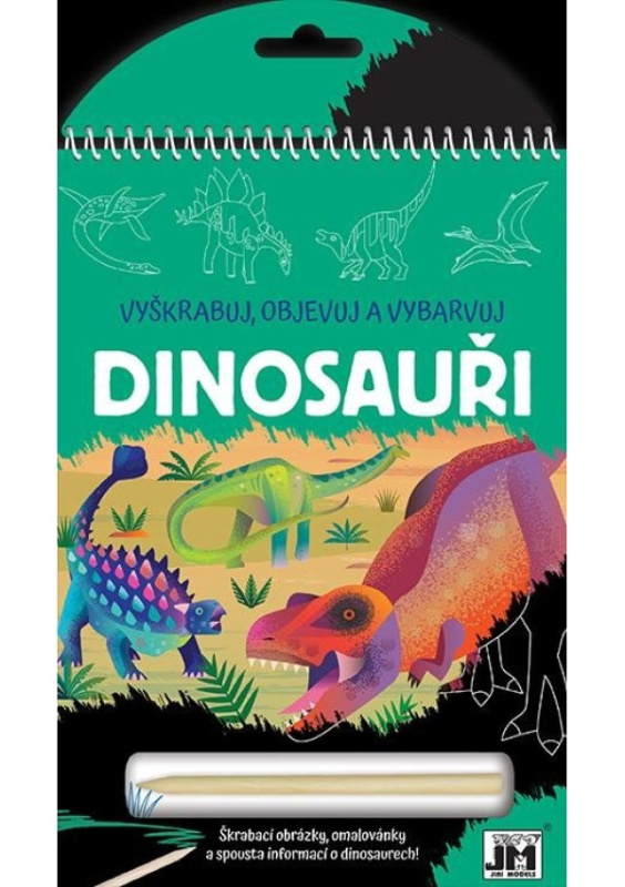 Vyškrabuj, objevuj, vybarvuj - Dinosauři
