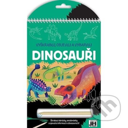 Vyškrabuj, objevuj, vybarvuj - Dinosauři