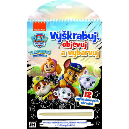Vyškrabuj, objevuj, vybarvuj - Tlapková patrola
