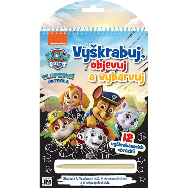 Vyškrabuj, objevuj, vybarvuj - Tlapková patrola