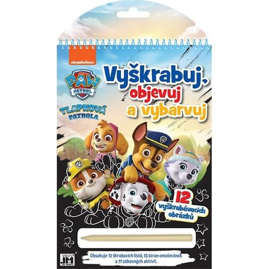 Vyškrabuj, objevuj, vybarvuj - Tlapková patrola