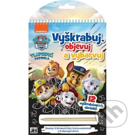 Vyškrabuj, objevuj, vybarvuj - Tlapková patrola