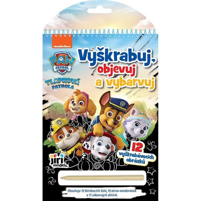 Vyškrabuj, objevuj, vybarvuj - Tlapková patrola