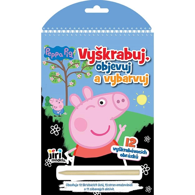 Vyškrabuj, objevuj, vybarvuj - Peppa Pig