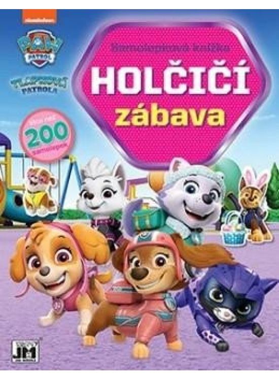 Samolepková knížka - Holčičí zábava - Tlapková patrola