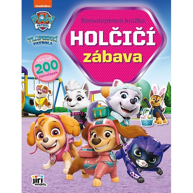 Samolepková knížka - Holčičí zábava - Tlapková patrola