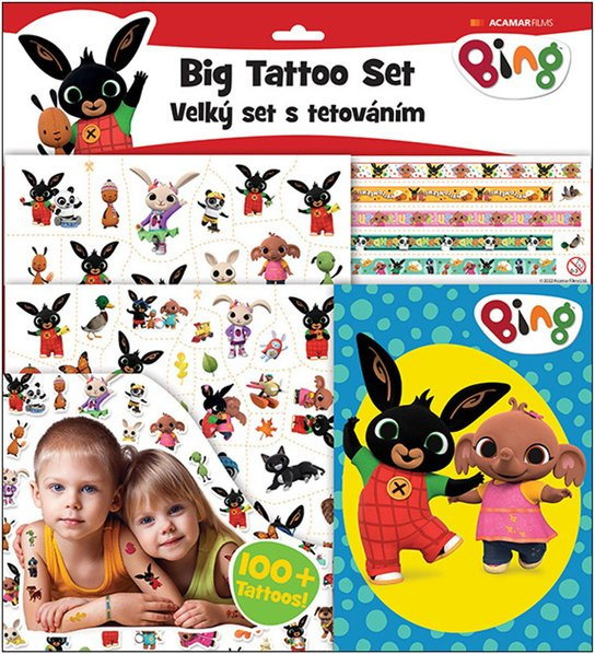 Velký set s tetováním - Bing
