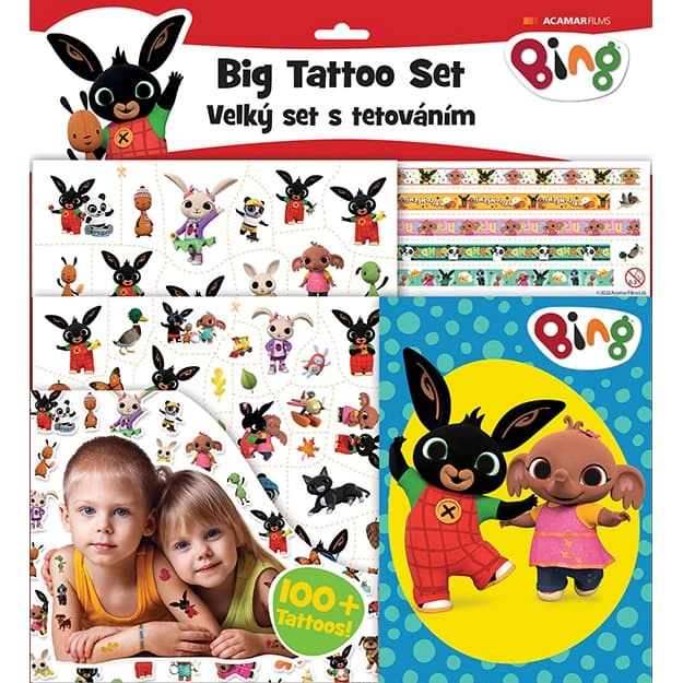 Velký set s tetováním - Bing