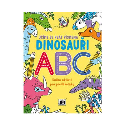 Učíme se psát písmena - Dinosauři ABC