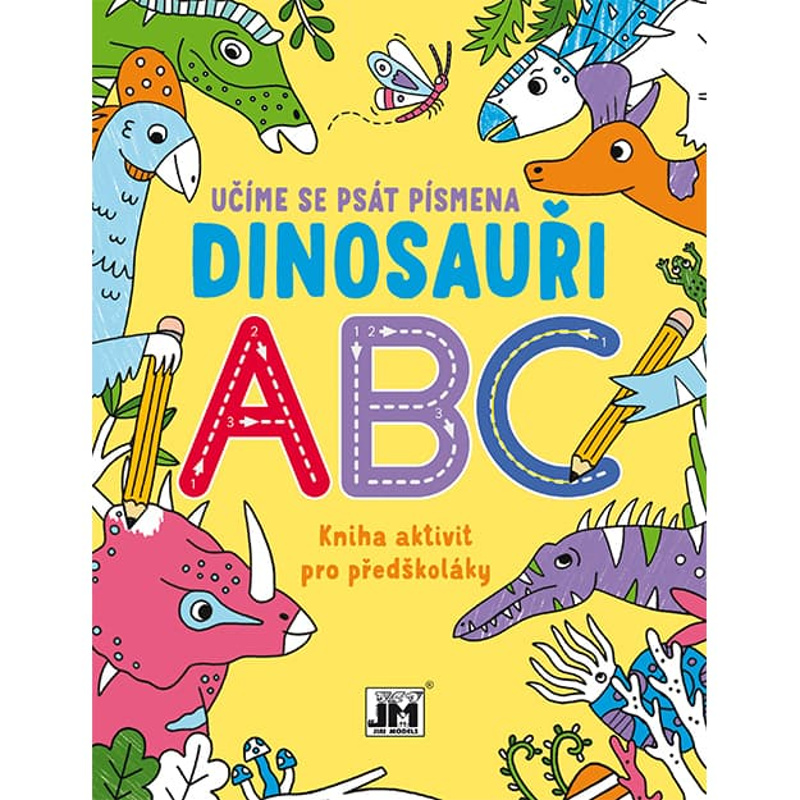 Učíme se psát písmena - Dinosauři ABC