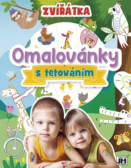 Omalovánky s tetováním - Zvířátka
