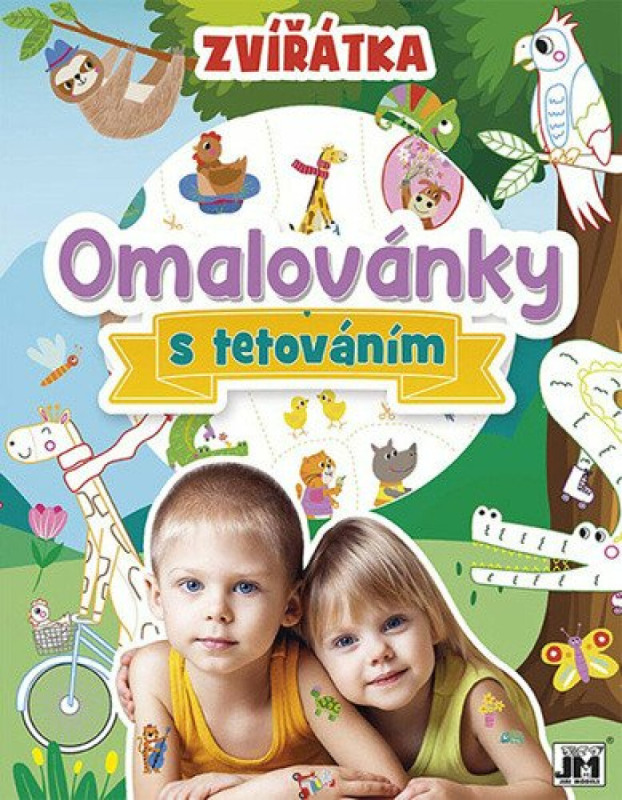 Omalovánky s tetováním - Zvířátka
