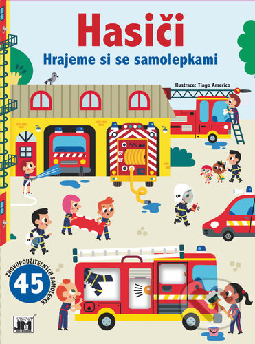 Hasiči - Hrajeme si se samolepkami JIRI MODELS a. s.