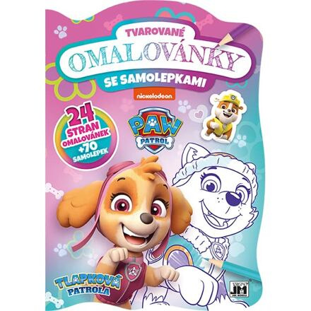 Tvarované omalovánky - Tlapková patrola