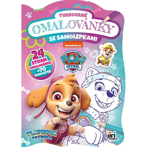 Tvarované omalovánky - Tlapková patrola