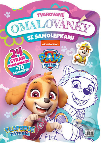 Tvarované omalovánky - Tlapková patrola