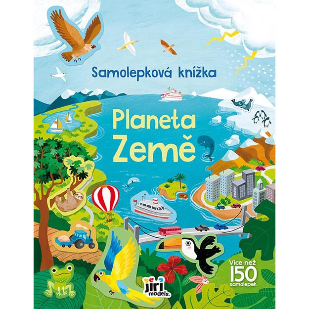 Jiri Models Samolepková knížka Planeta Země