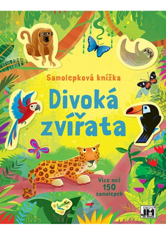 Samolepková knížka - Divoká zvířata