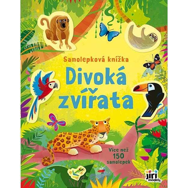 Samolepková knížka - Divoká zvířata