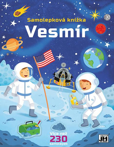 Jiri Models Samolepková knížka Vesmír