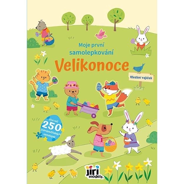 Moje první samolepkování - Velikonoce