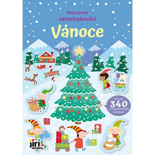Moje první samolepkování - Vánoce
