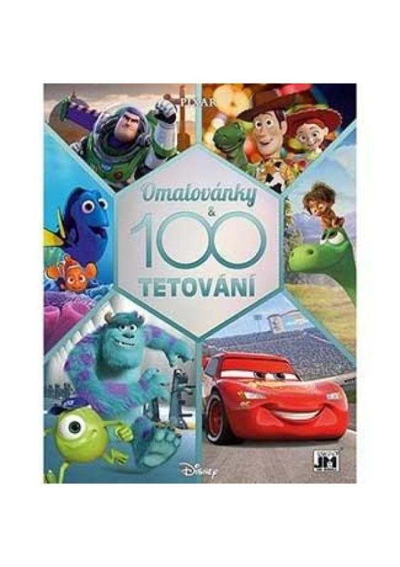 100 tetování s omalovánkami - Disney kluci