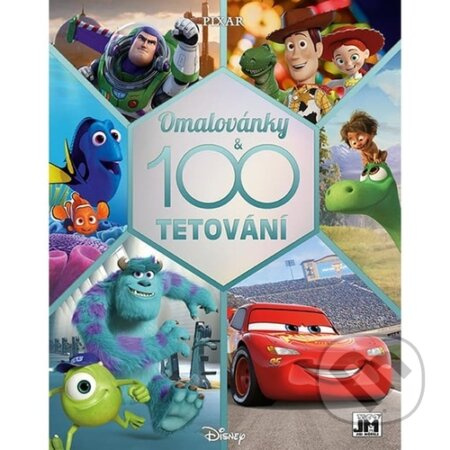 100 tetování s omalovánkami - Disney kluci