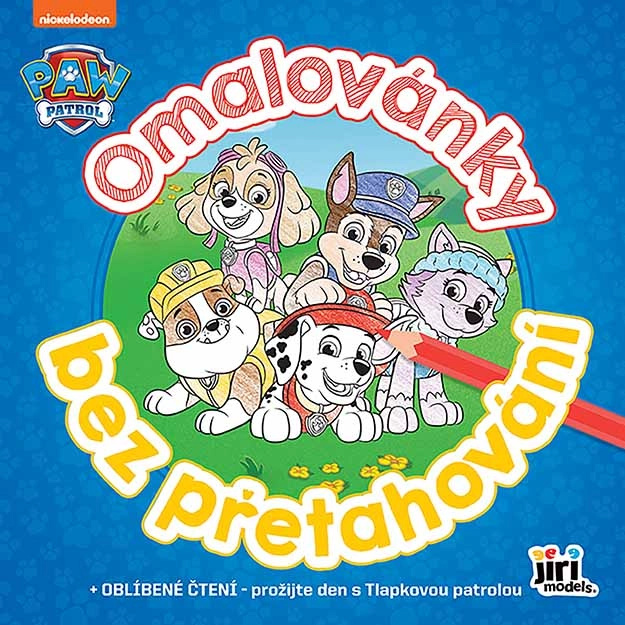 Omalovánky bez přetahování Tlapková patrola
