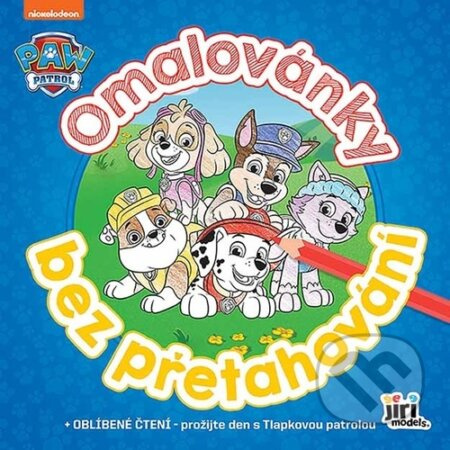 Omalovánky bez přetahování Tlapková patrola