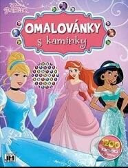 Jiri Models Omalovánky s kamínky Disney Princezny