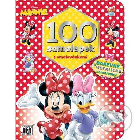 100 samolepek s omalovánkami - Minnie