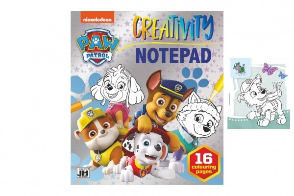 Blok k vybarvení - Tlapková patrola